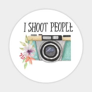 I Shoot People. Photographer Magnet